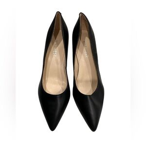 Nine West Black Heels with Sculptural Heel and Pointed Toe Size 5.5M